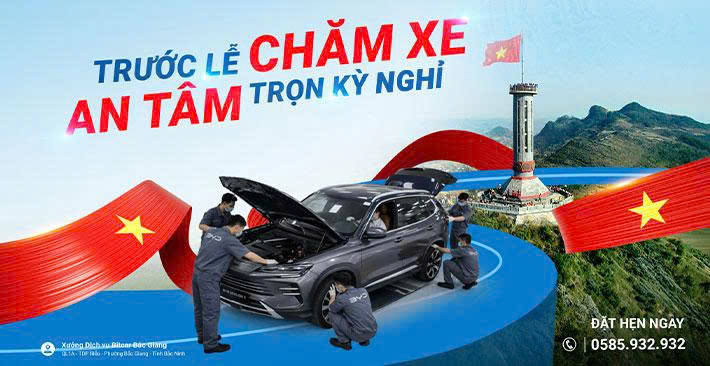 6 hạng mục bảo dưỡng quan trọng trước khi nghỉ lễ giúp hành trình an toàn